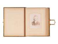 [US SUPREME COURT]. Blatchford family archive including documents, ledgers, photographs, and a silk menu signed by President Chester A. ARTHUR (1829-1886) and Supreme Court Justice Samuel Blatchford (1820-1893).