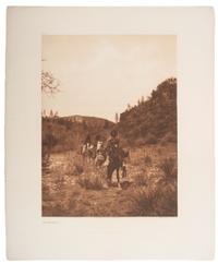 CURTIS, Edward (1868-1952). Group of 22 photogravures, most from portfolio 1 of The North American Indian.