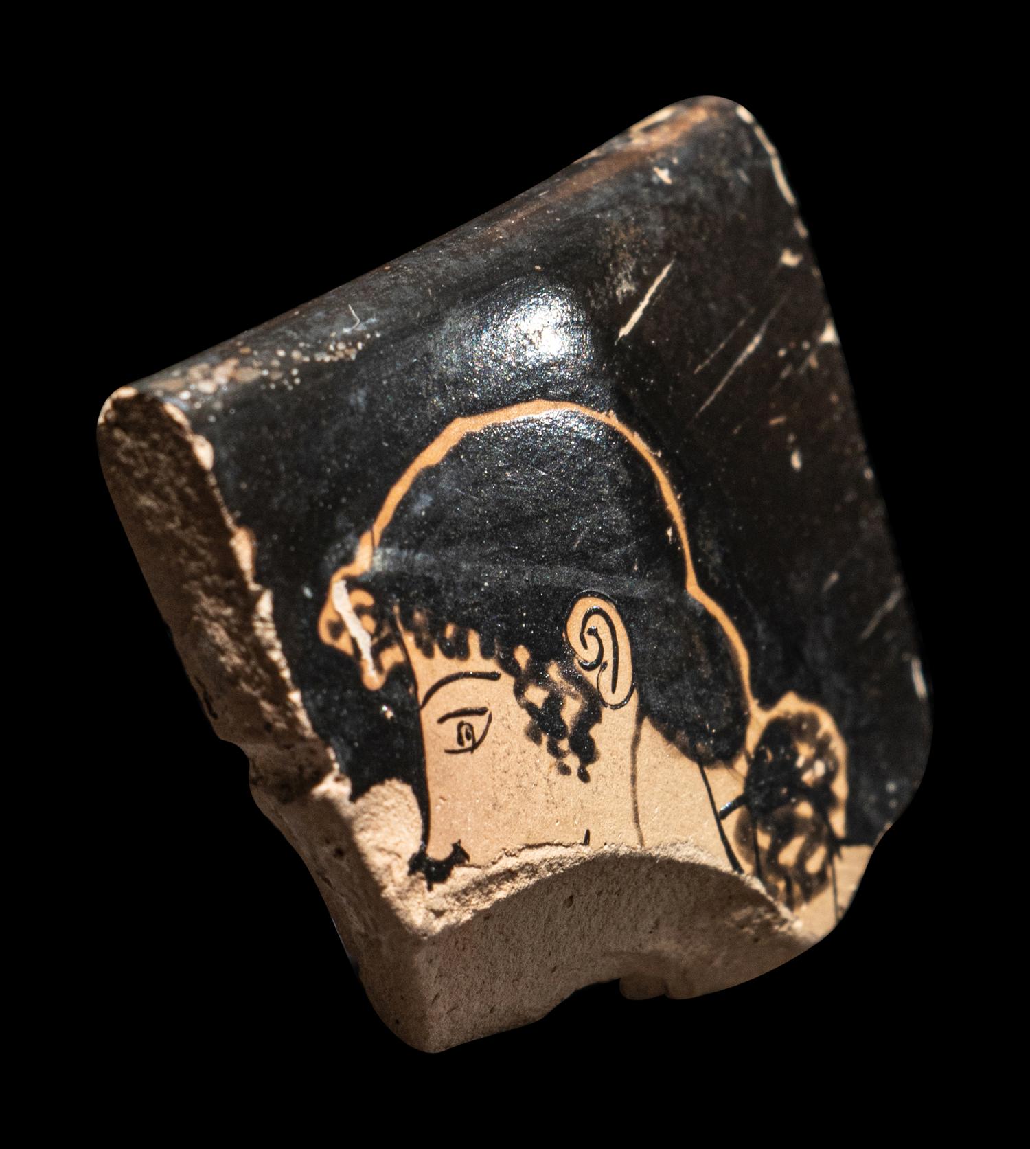 An Attic Fragment of a Red-Figured Skyphos