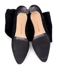 Four Pairs of Suede Manolo Blahnik Boots