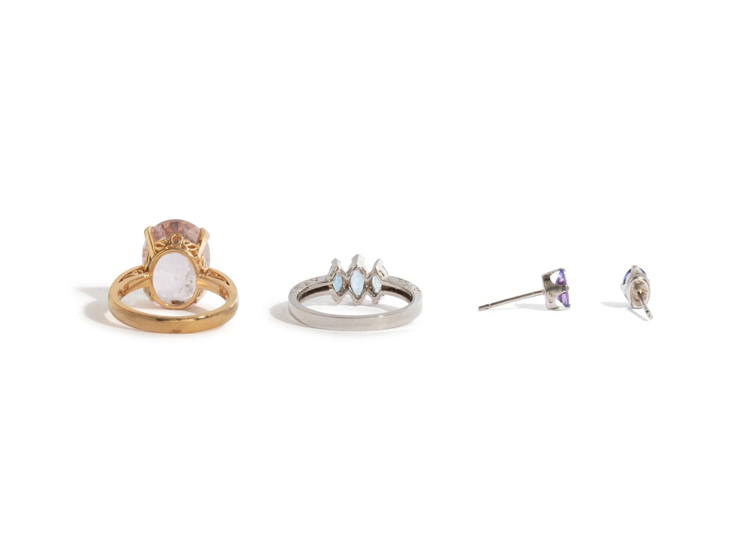 COLLECTION OF MULTIGEM JEWELRY