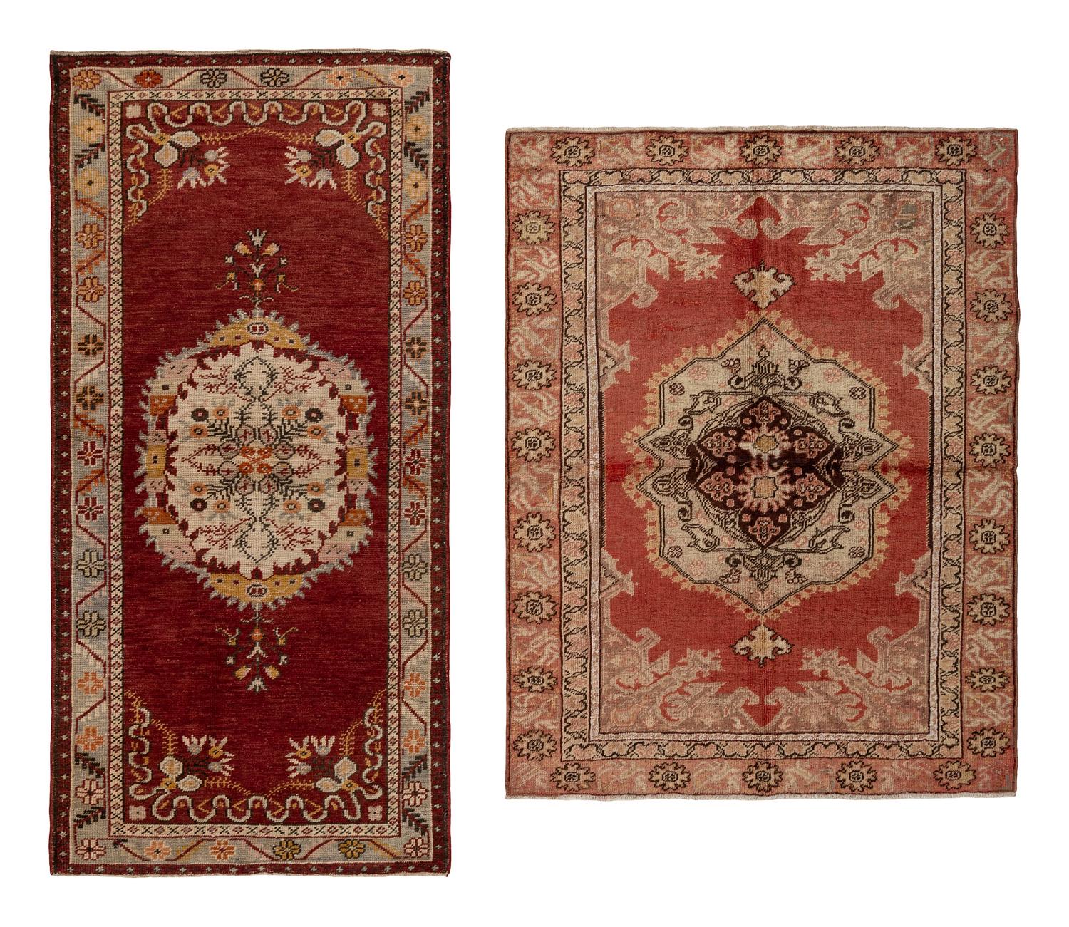 Two Oushak Rugs