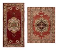 Two Oushak Rugs
