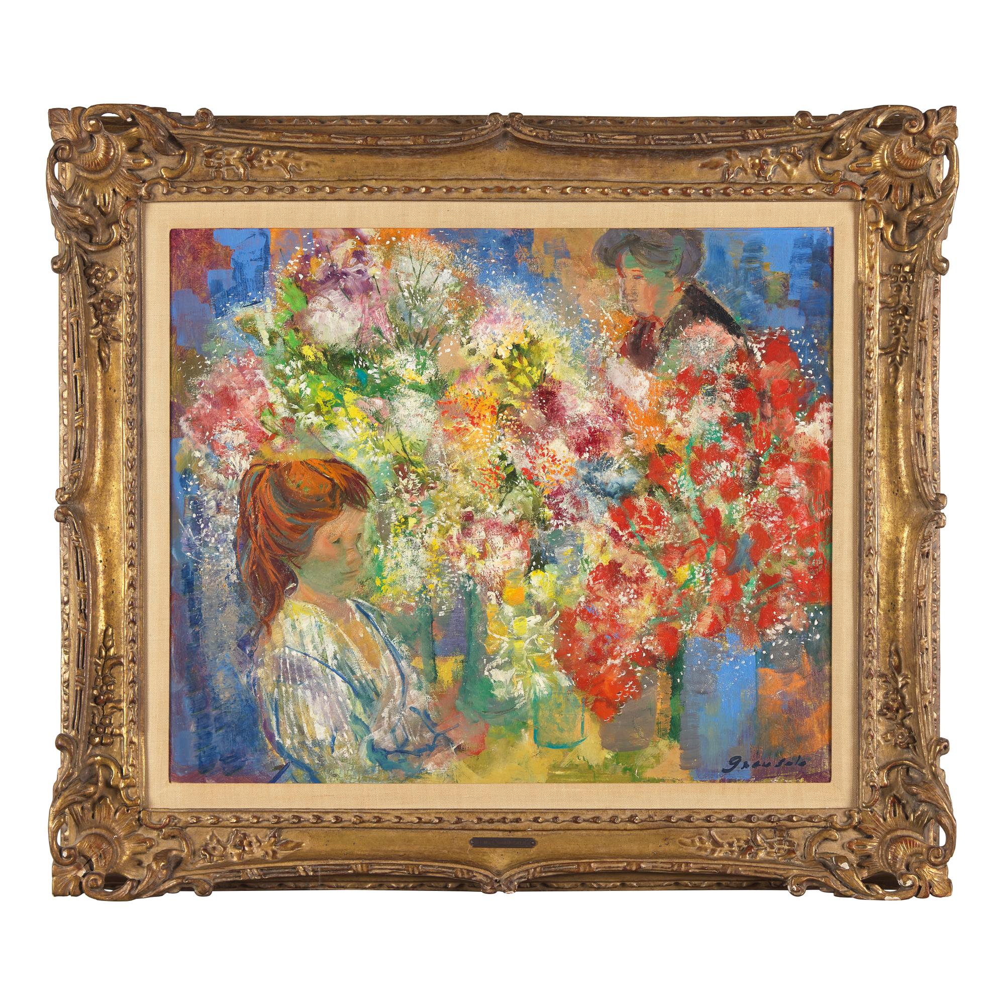 Emilio Grau Sala (Spanish, 1911-1975) — Fleurs, Paris, 1969