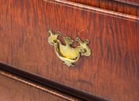A Chippendale figured maple chest of drawers, New England, late 18th century