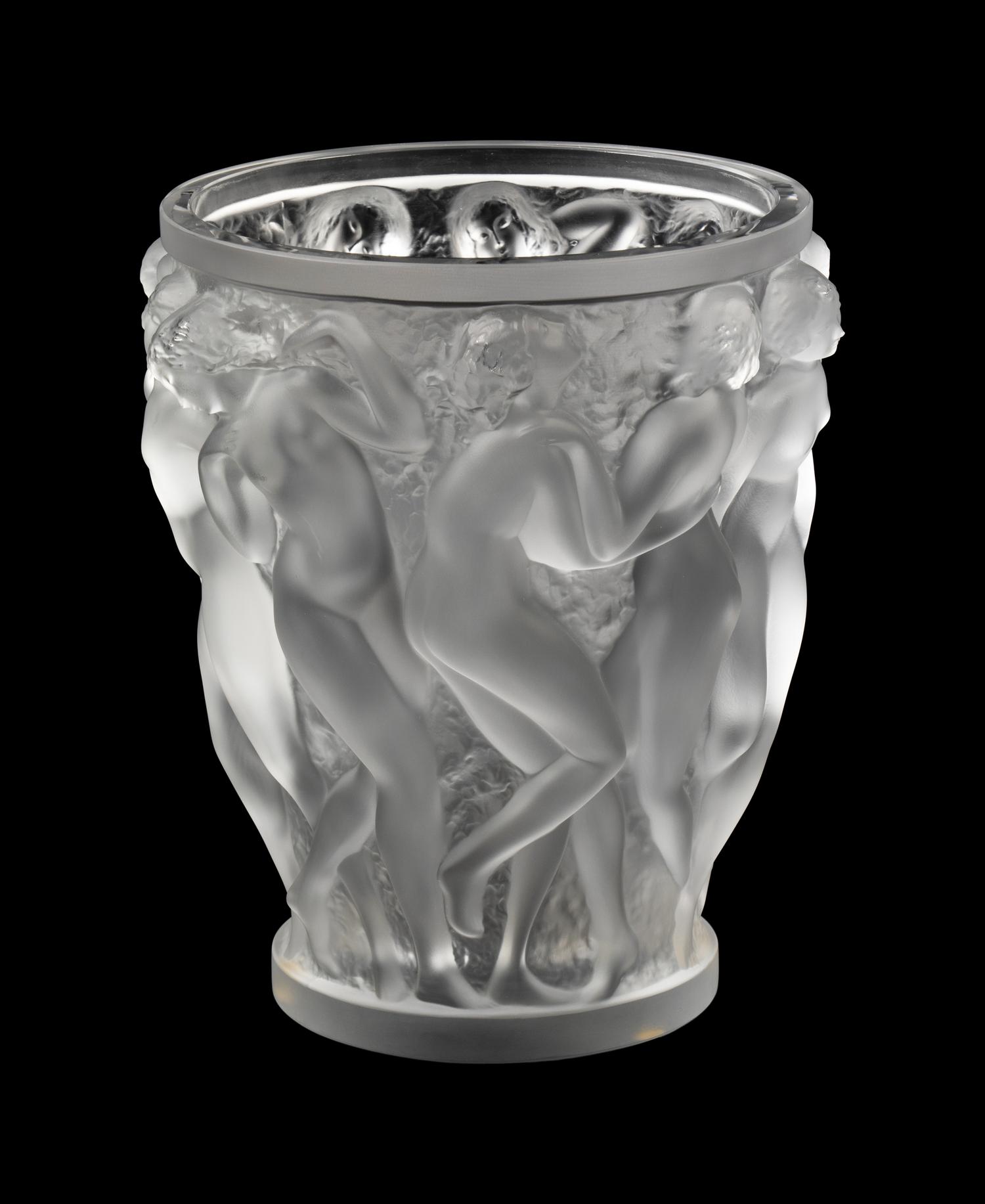 A Lalique Bacchantes Vase