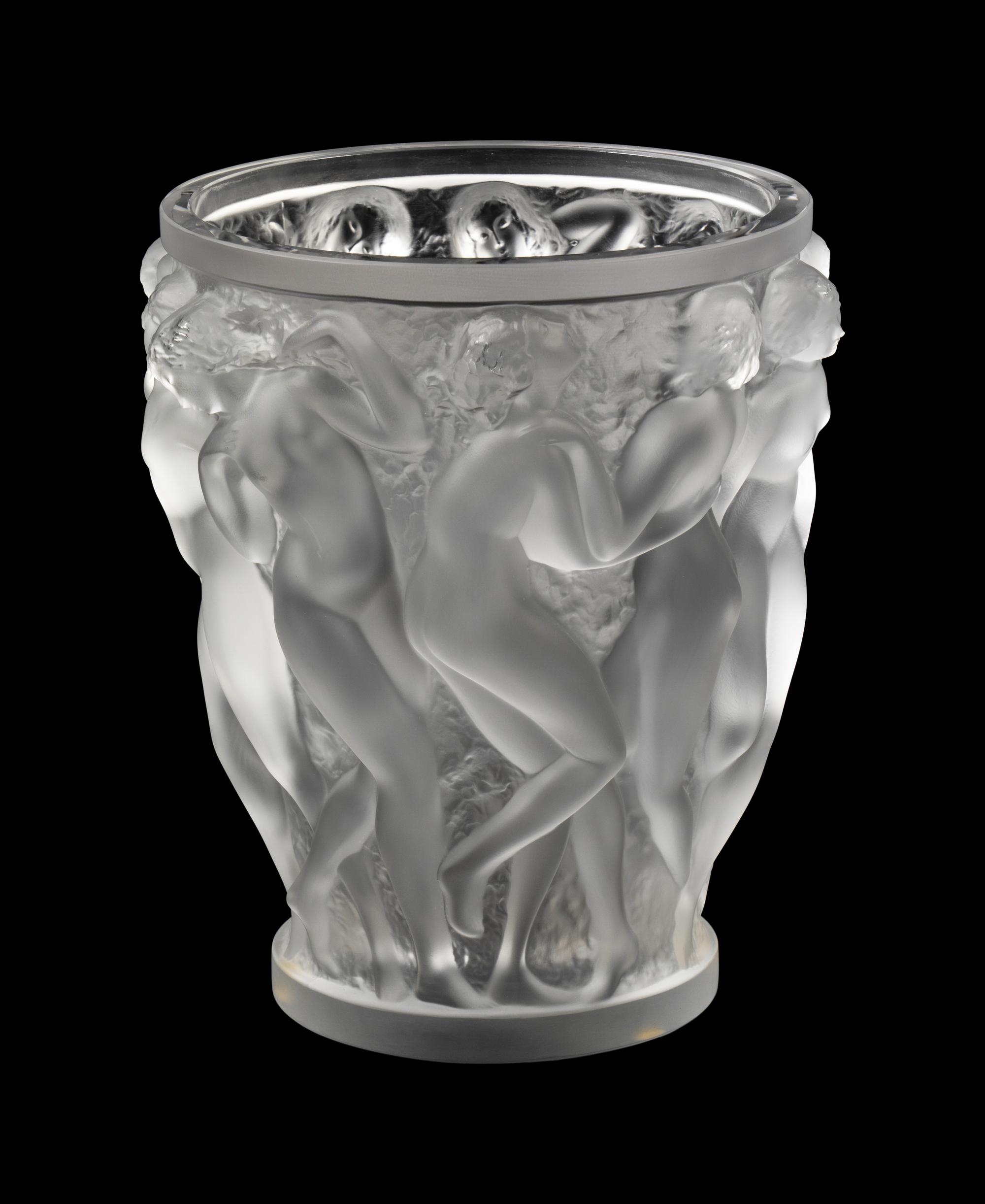 A Lalique Bacchantes Vase