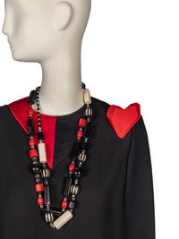 Three Dresses by Louis Féraud, Rizik Bros, a Gene Roye Dress, Givenchy Skirt Suit, and a Collection of Costume Jewelry