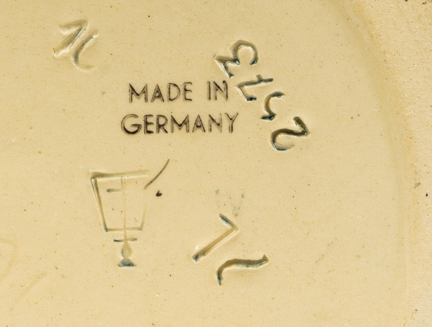 A Group of Six German Steins and Drinking Vessels — LATE 20TH CENTURY