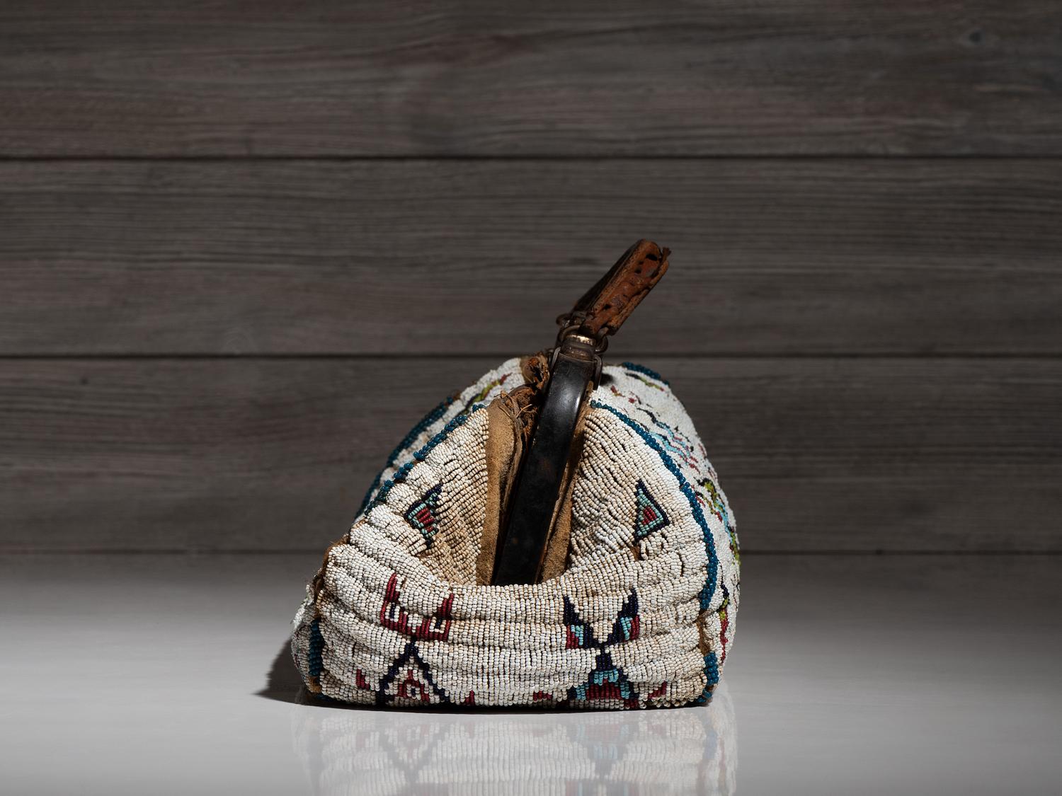 Sioux Beaded Hide "Doctor's" Bag