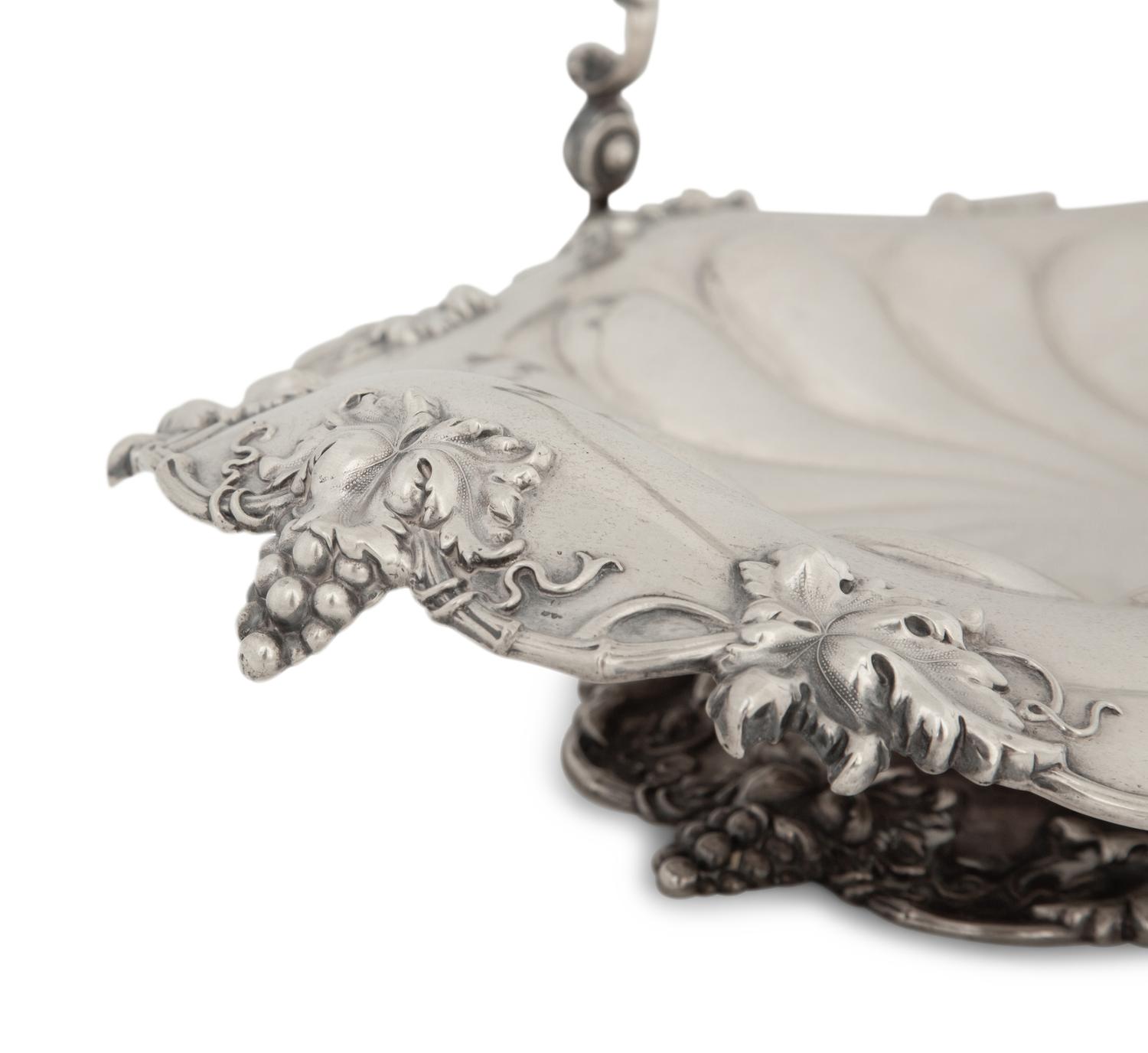 An American Silver Fruit Basket — Tilden-Thurber, Providence, RI, 19th Century
