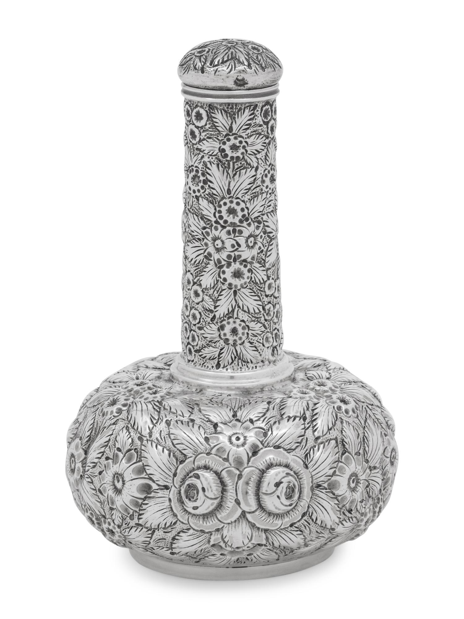 An American Silver Small Decanter