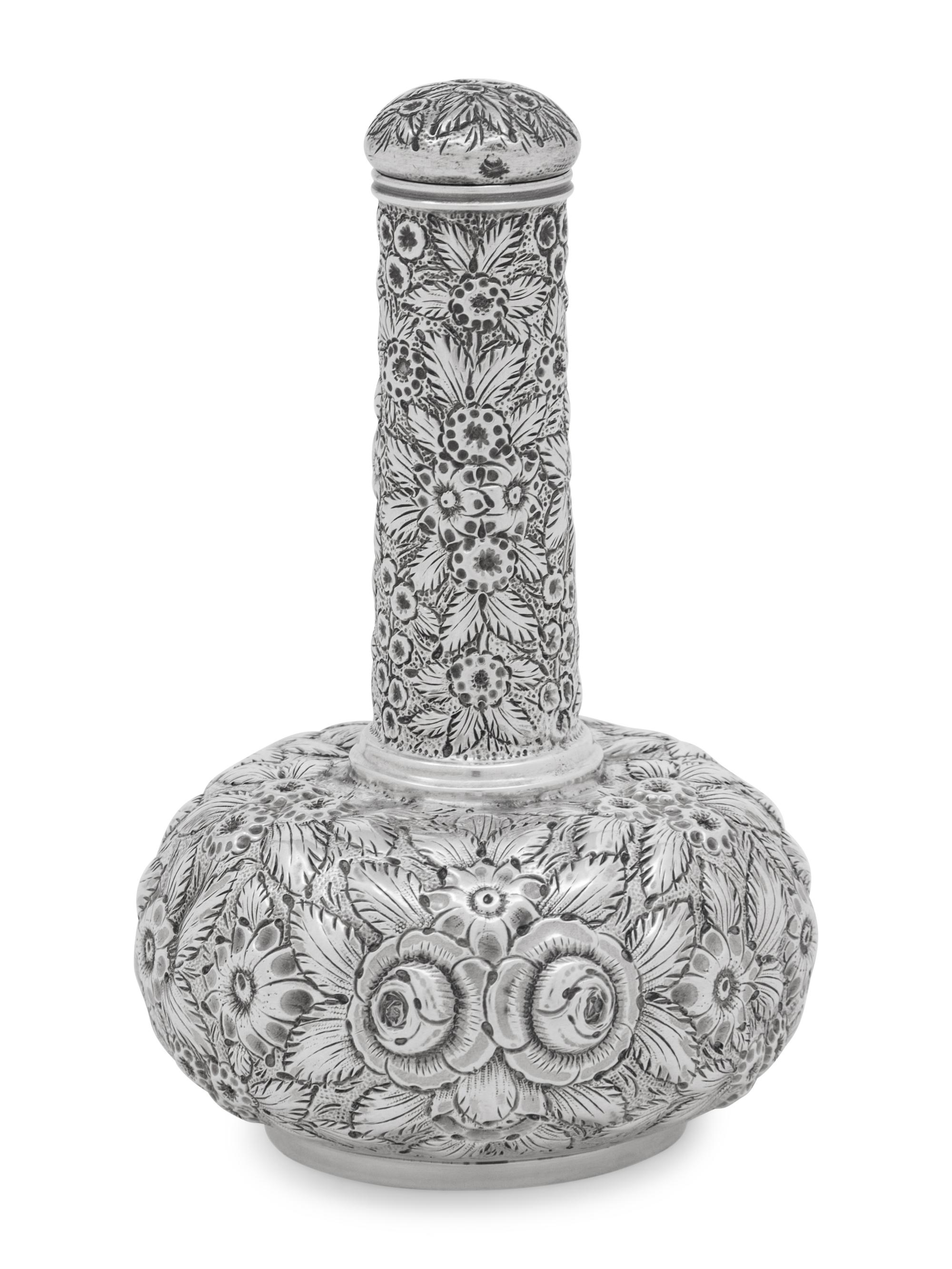 An American Silver Small Decanter