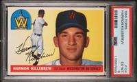 A 1955 Topps Harmon Killebrew Rookie Baseball Card No. 124 (PSA 6 EX-MT) from The Collection of David Eisenhower