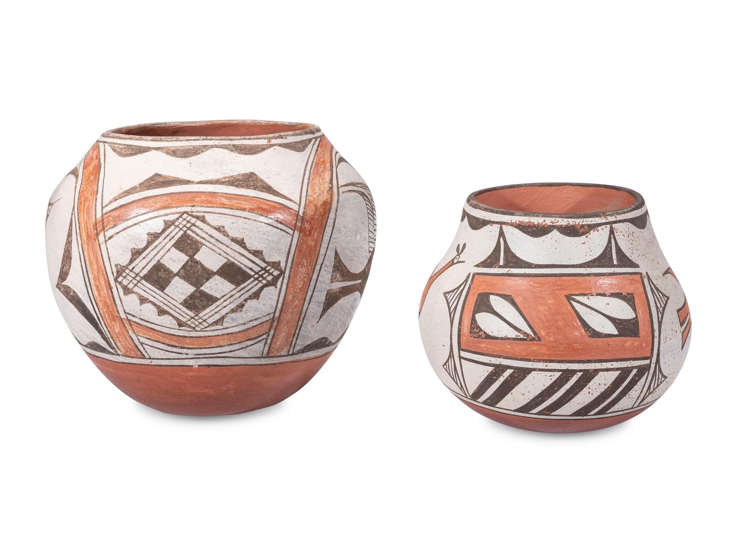 Zia Polychrome Pottery