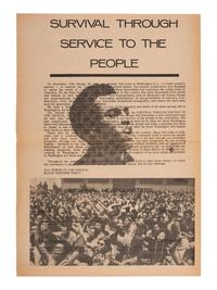 [CIVIL RIGHTS]. A group of 9 pamphlets, circulars, and flyers involving Black activists, incl. Black Panther Party members.