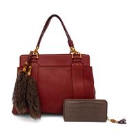 Gucci, Smilla Leather Tote Bag & Alligator Zip Wallet