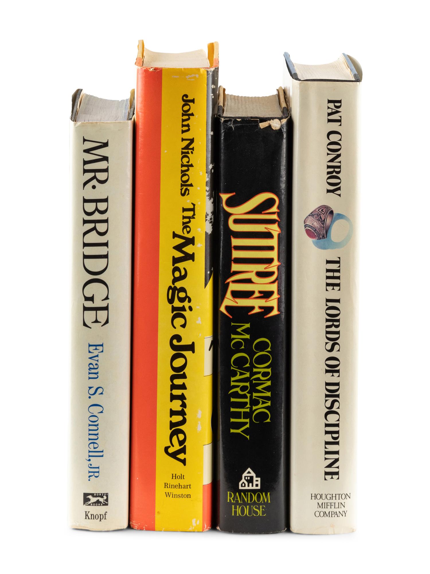 [LITERATURE - 20th CENTURY]. A group of 4 FIRST EDITIONS, comprising: