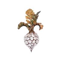 NICHOLAS VARNEY, MULTIGEM RADISH BROOCH