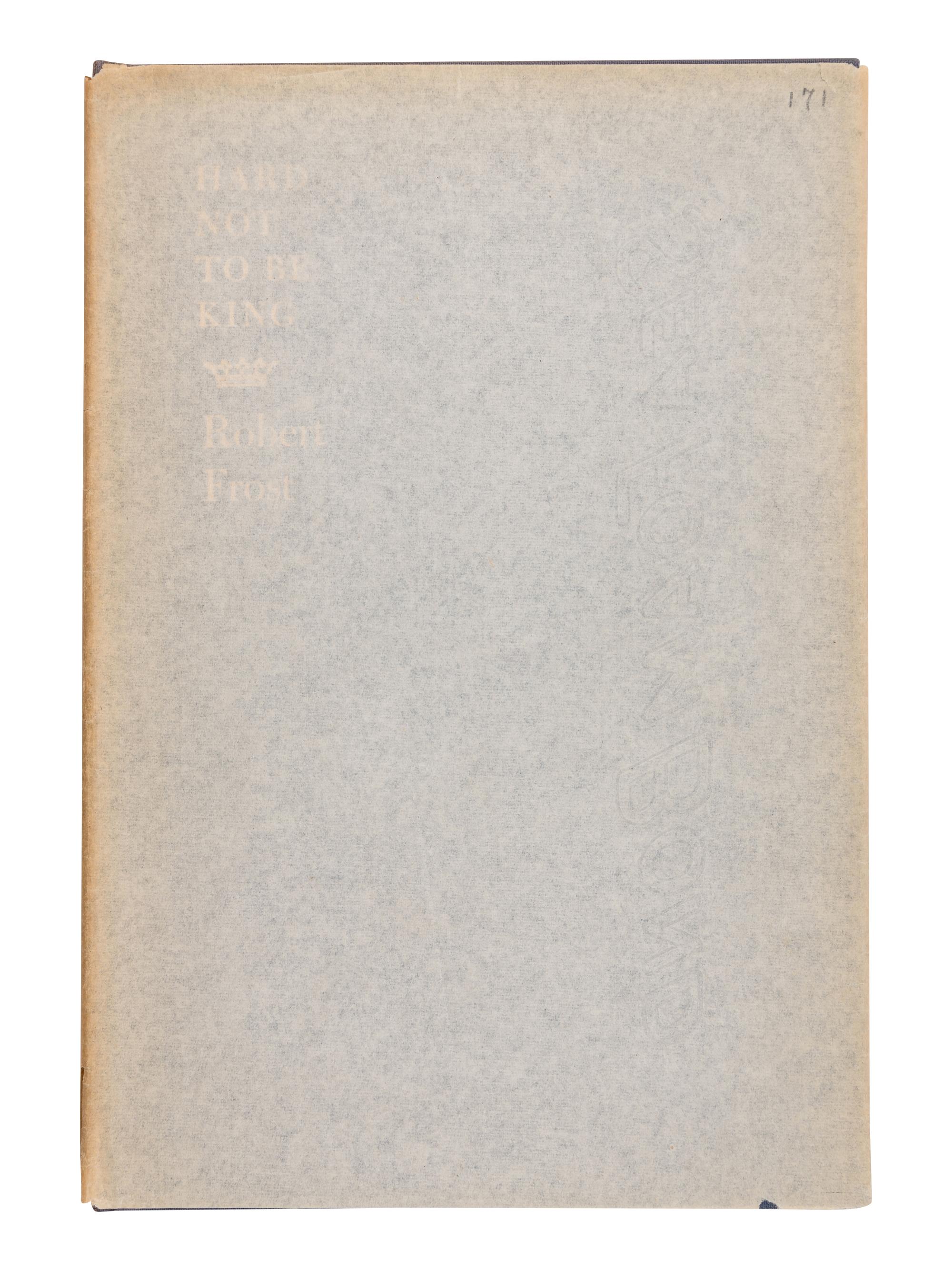 FROST, Robert (1874-1963). A group of 8 SIGNED LIMITED EDITIONS, comprising: