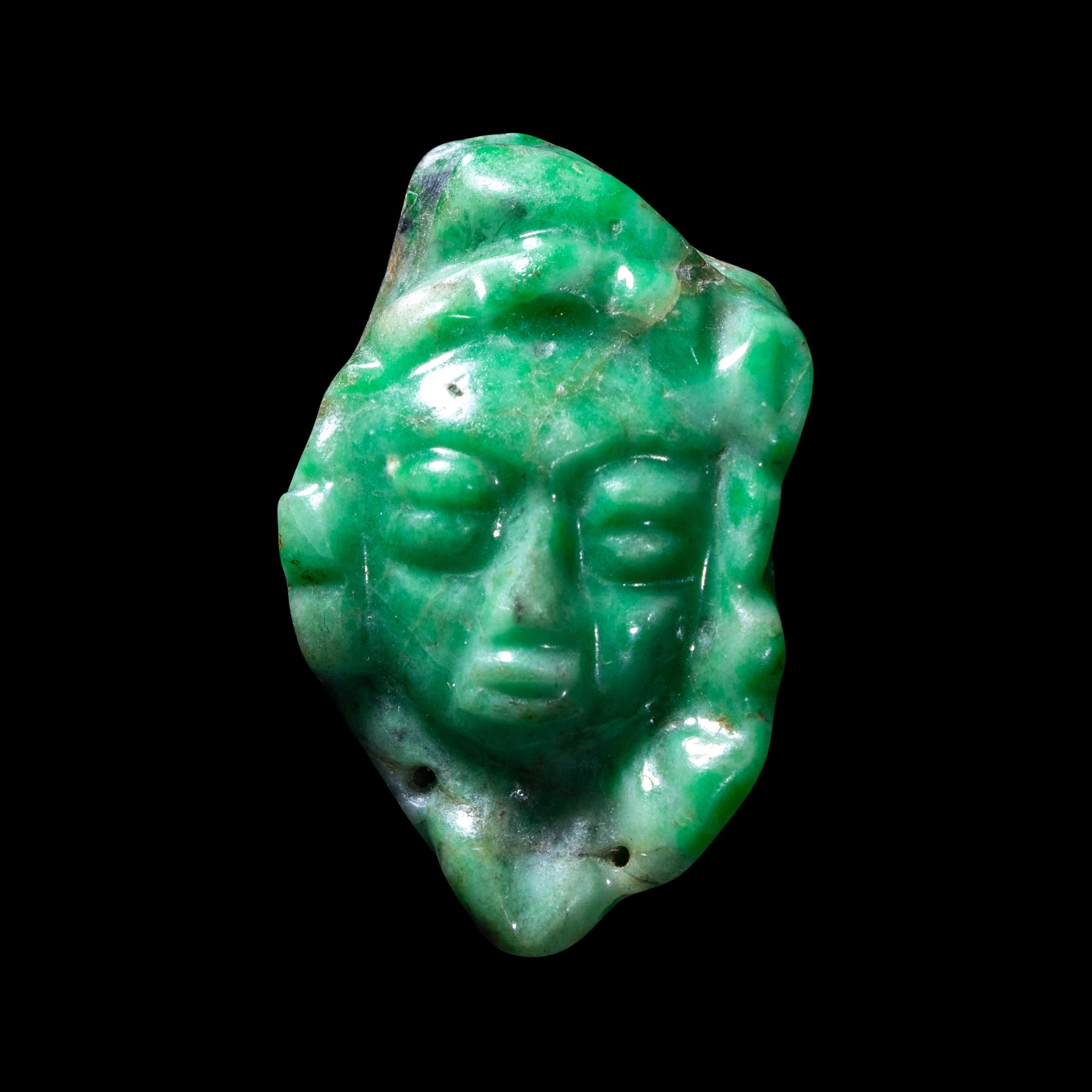 A Maya Jade Pendant