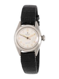 ROLEX, REF. 5004 STAINLESS STEEL 'OYSTER PRECISION' WATCH