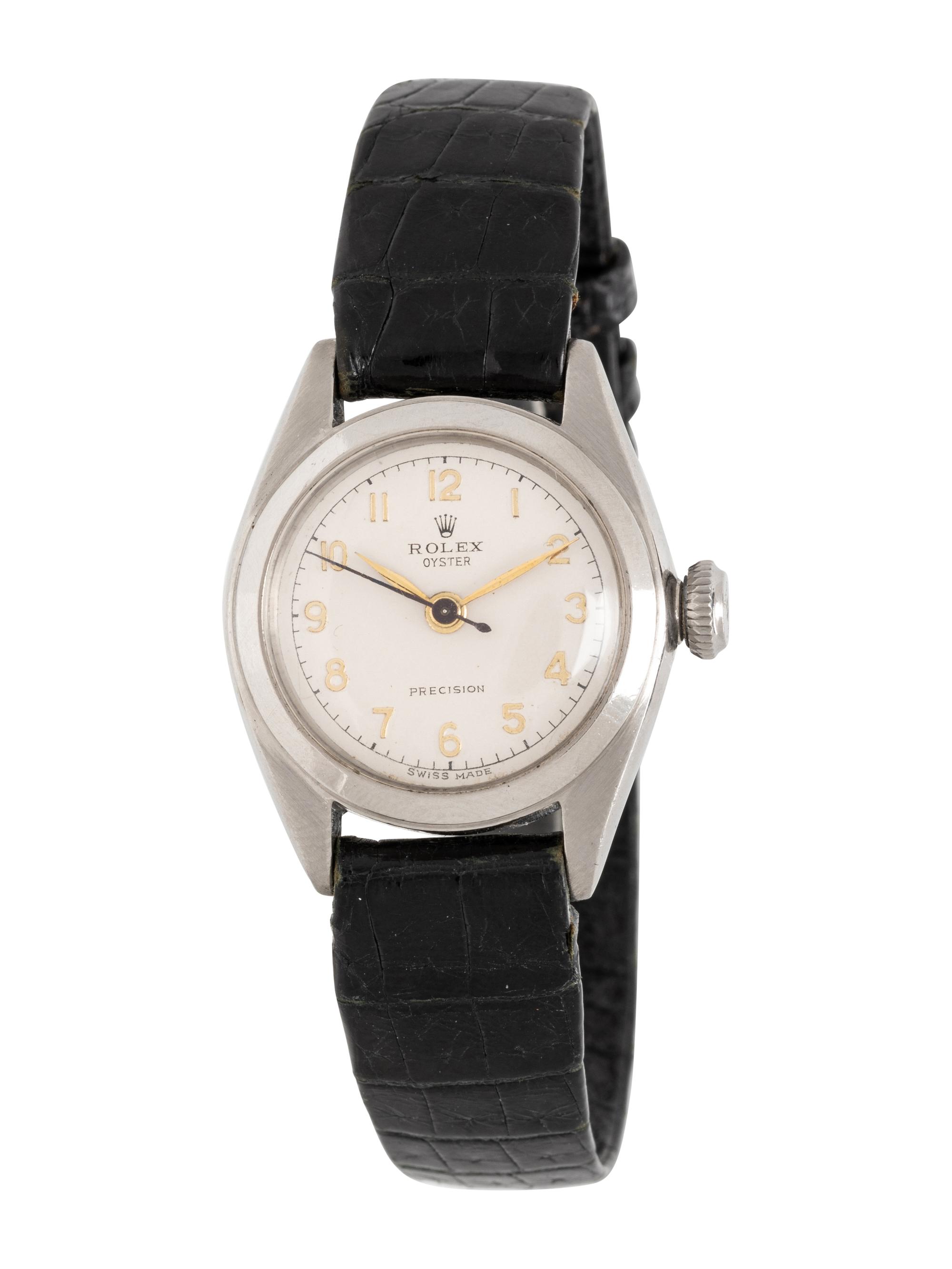 ROLEX, REF. 5004 STAINLESS STEEL 'OYSTER PRECISION' WATCH