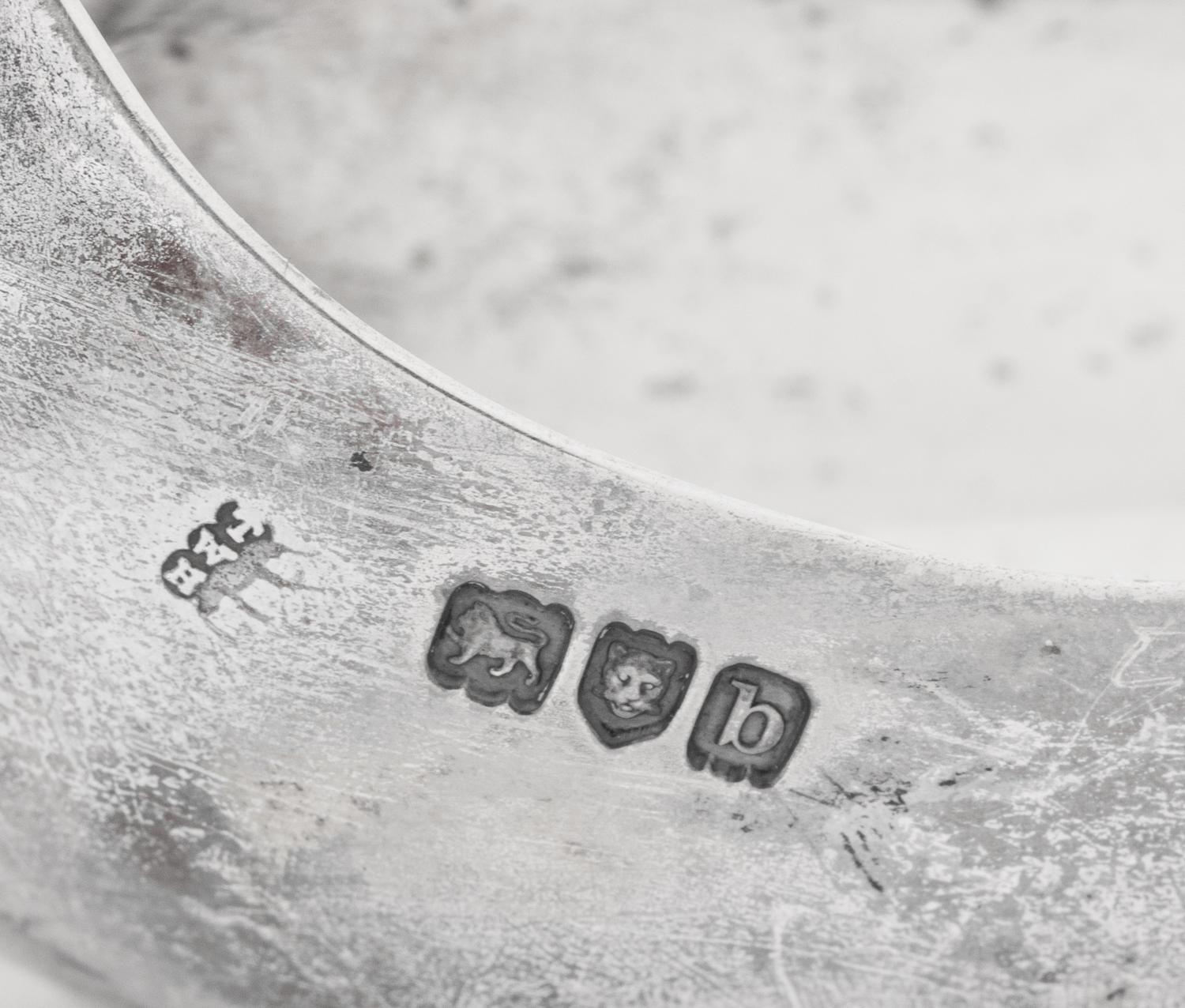 A Set of Four Victorian Silver Salt Cellars