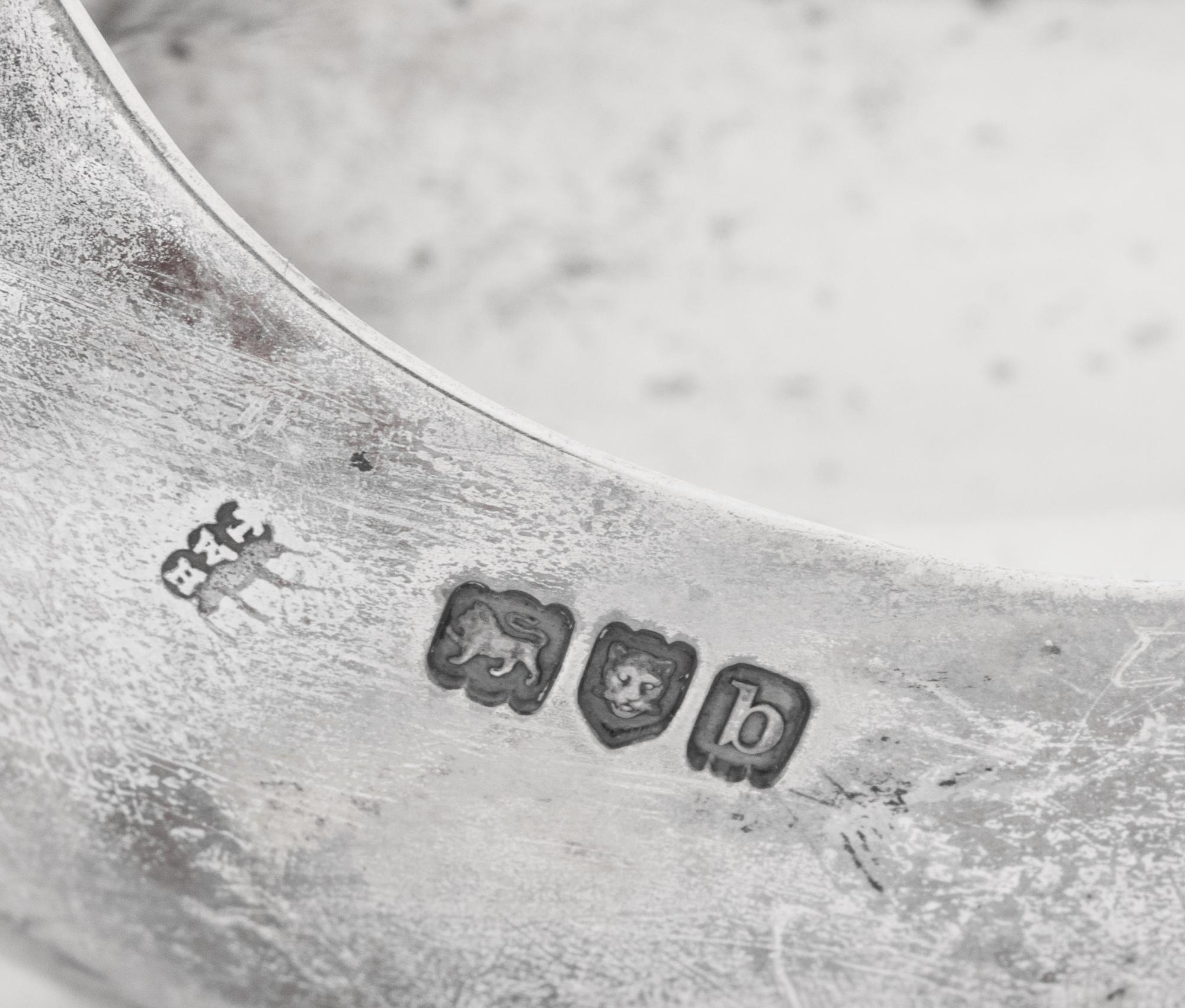 A Set of Four Victorian Silver Salt Cellars