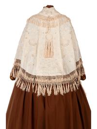 Collection of 19th Century Clothing: One Dress, Four Capes