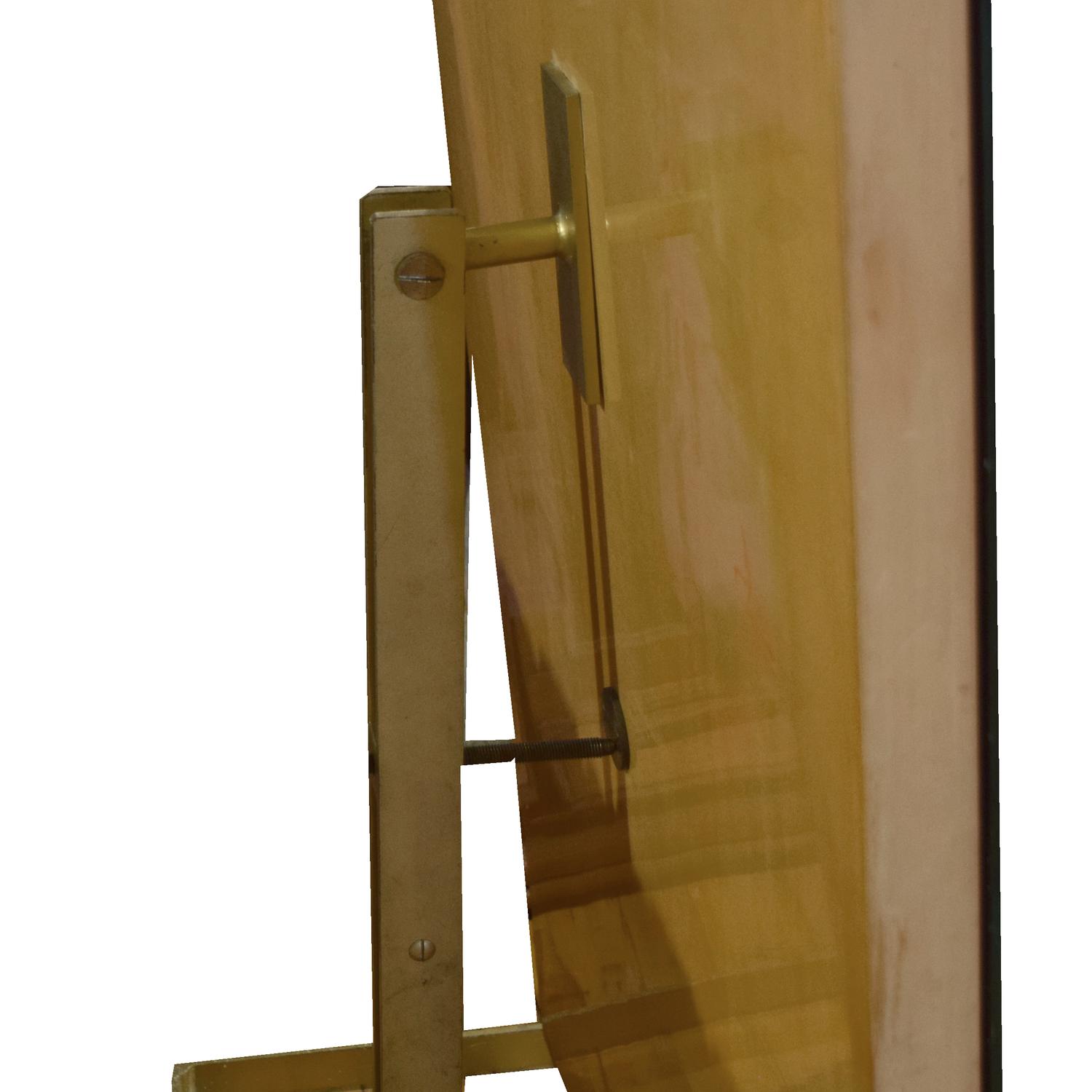 An Adjustable Dressing Mirror 39.5" W x 20" D x 69.5" H — Italy, 20th Century