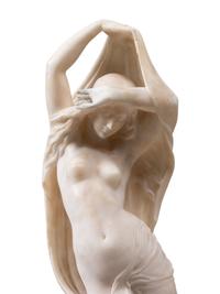 An Italian Alabaster Figural Group