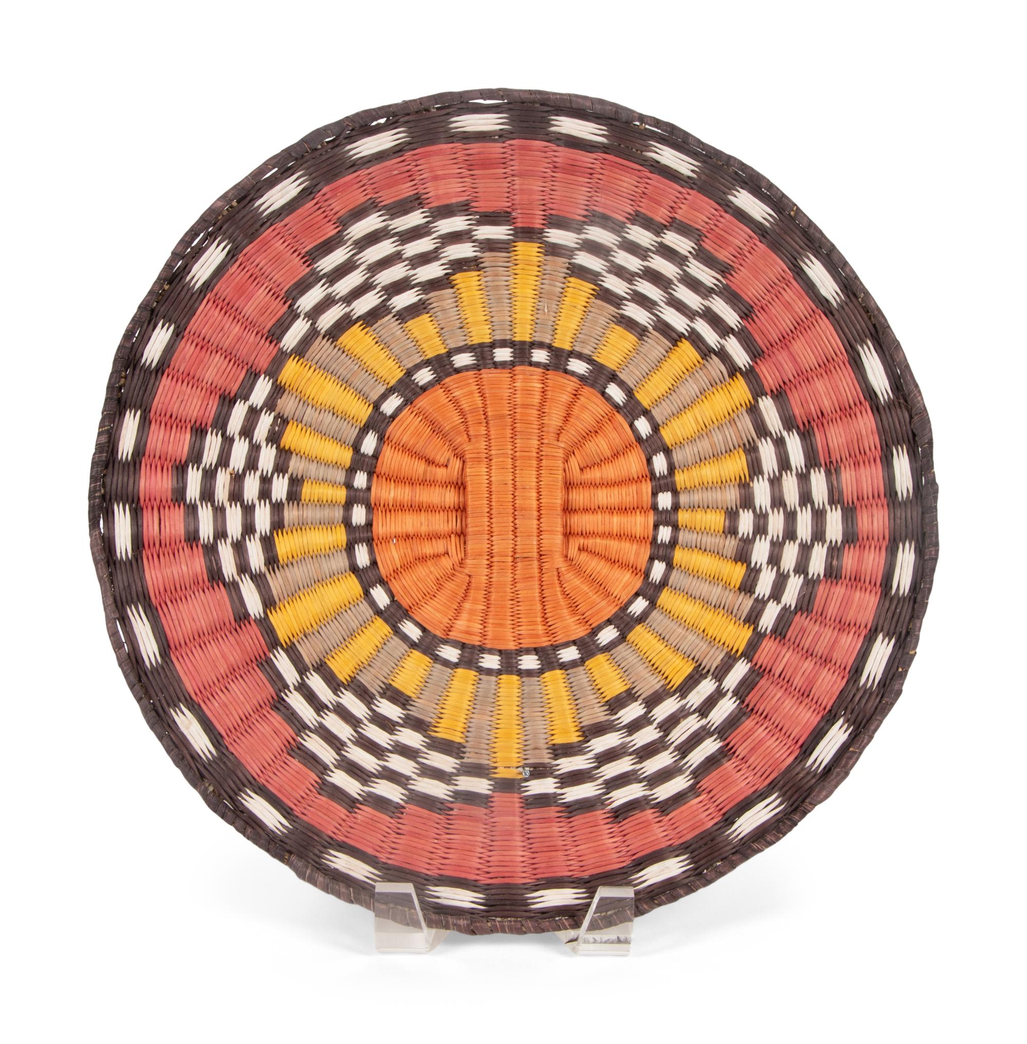 Hopi Third Mesa Wicker Basketry Plaques