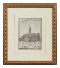 A Set of Six Engravings Depicting European Capitals