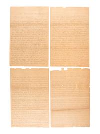 [WILD WEST] -- [HICKOCK, James B. (1837-1876)]. A group of early twentieth-century letters with recollections about "Wild Bill" Hickock and other figures from the American West.
