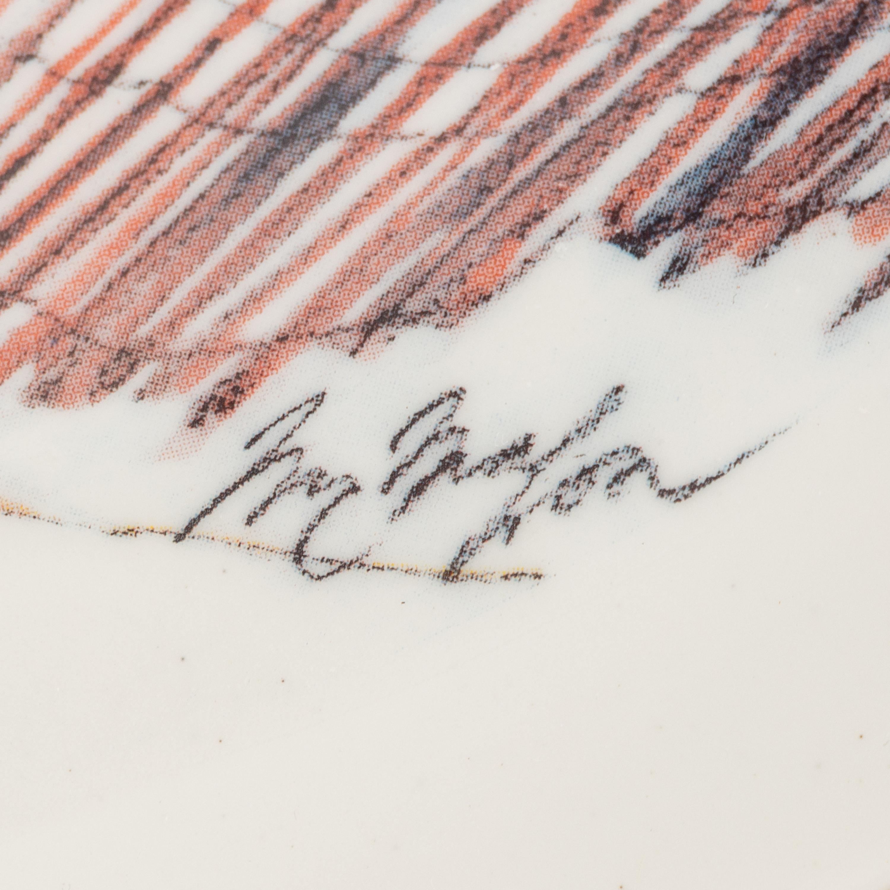 A Set of Chicago Collector Plates by Franklin McMahon