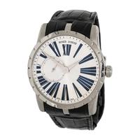 ROGER DUBUIS, 'EXCALIBUR' STAINLESS STEEL WATCH
