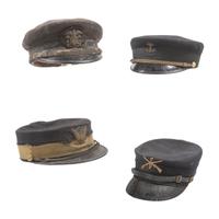Mixed Group of American Military Headgear