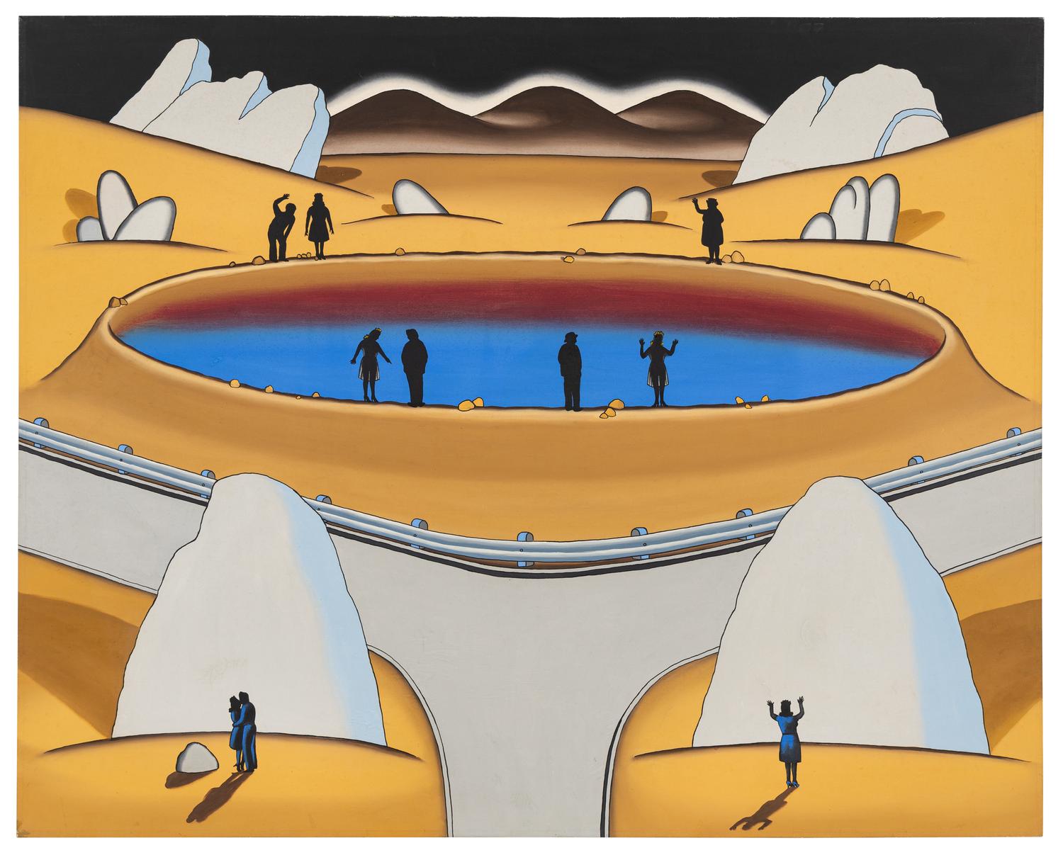 Desert Crater , 1971