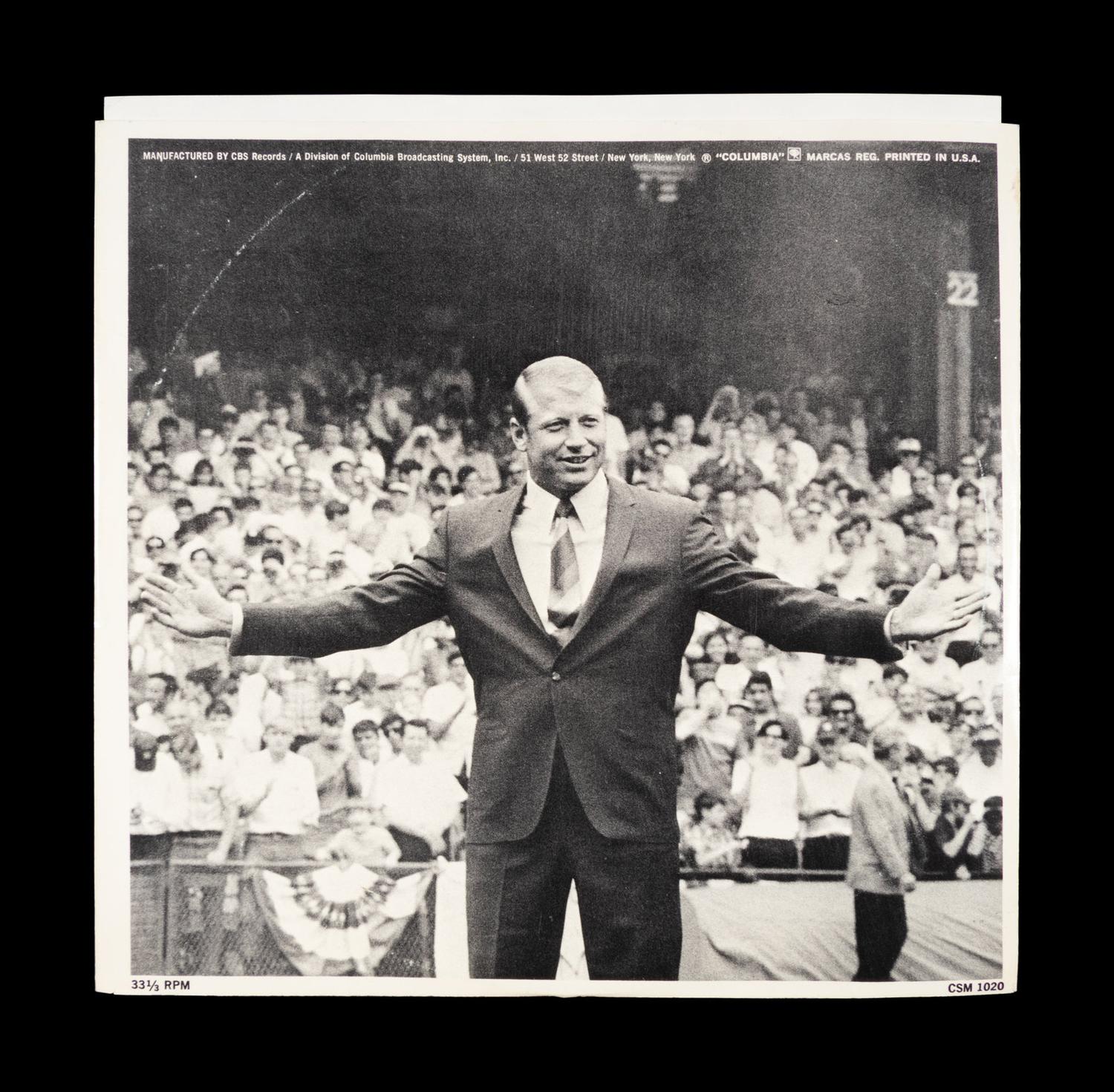 A Group of Three New York Yankees Mickey Mantle Yankee Stadium Items,