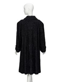 Two Fur Coats: Astrakhan and Mink