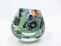 An American Studio Glass Sculpture, Richard Ritter (b. 1940) Height 7 3/4 inches.