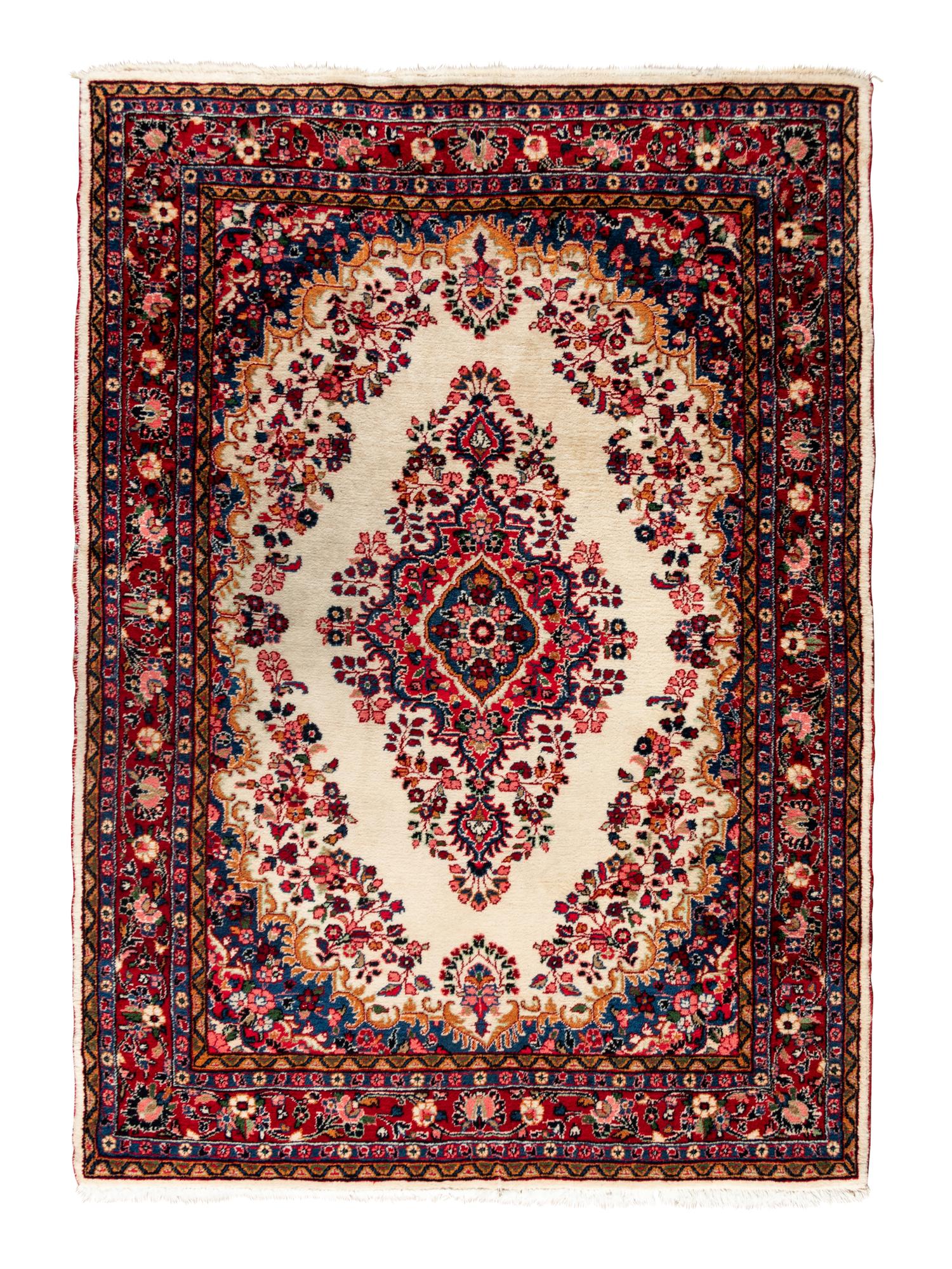 A Kirman Wool Rug