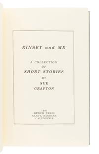 GRAFTON, Sue (1940-2017). Keziah Dane . New York: The Macmillan Company, 1967.