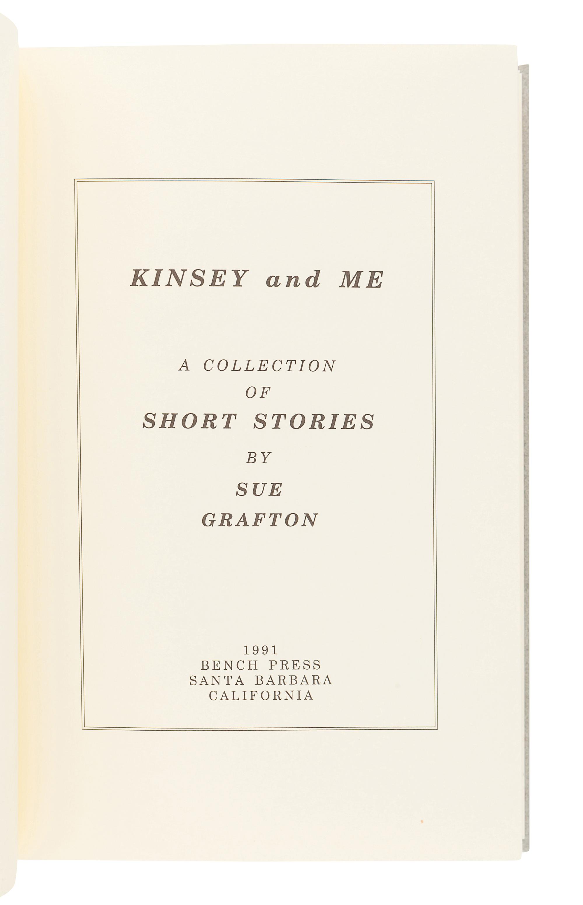 GRAFTON, Sue (1940-2017). Keziah Dane . New York: The Macmillan Company, 1967.