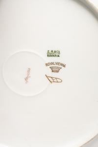 A Vienna Style Porcelain Cabinet Plate