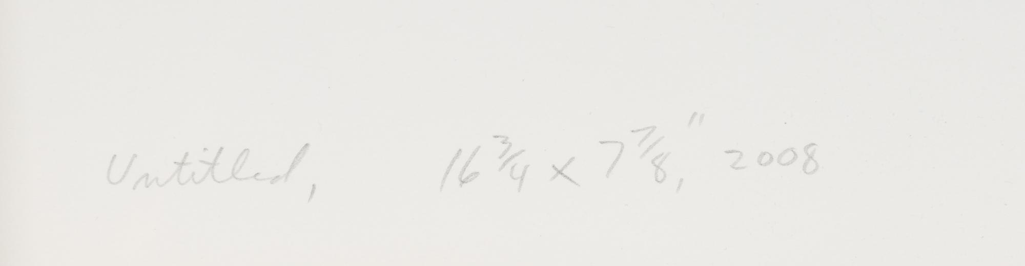 Untitled , Untitled and Untitled (Three Works), 2008