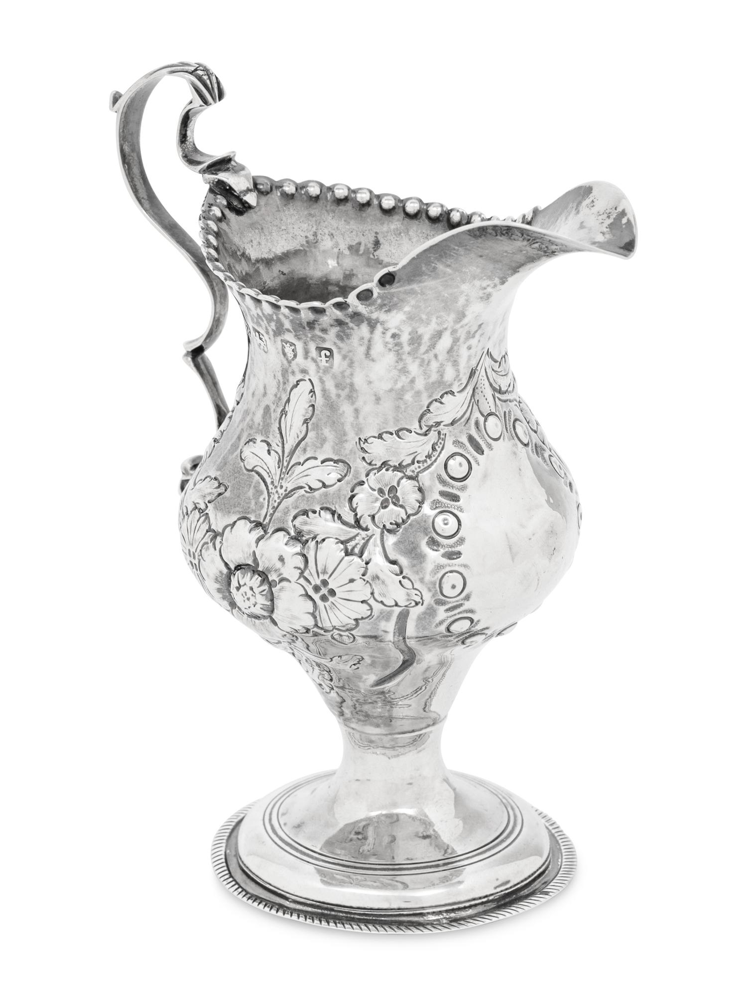 A Hester Bateman George III Silver Creamer