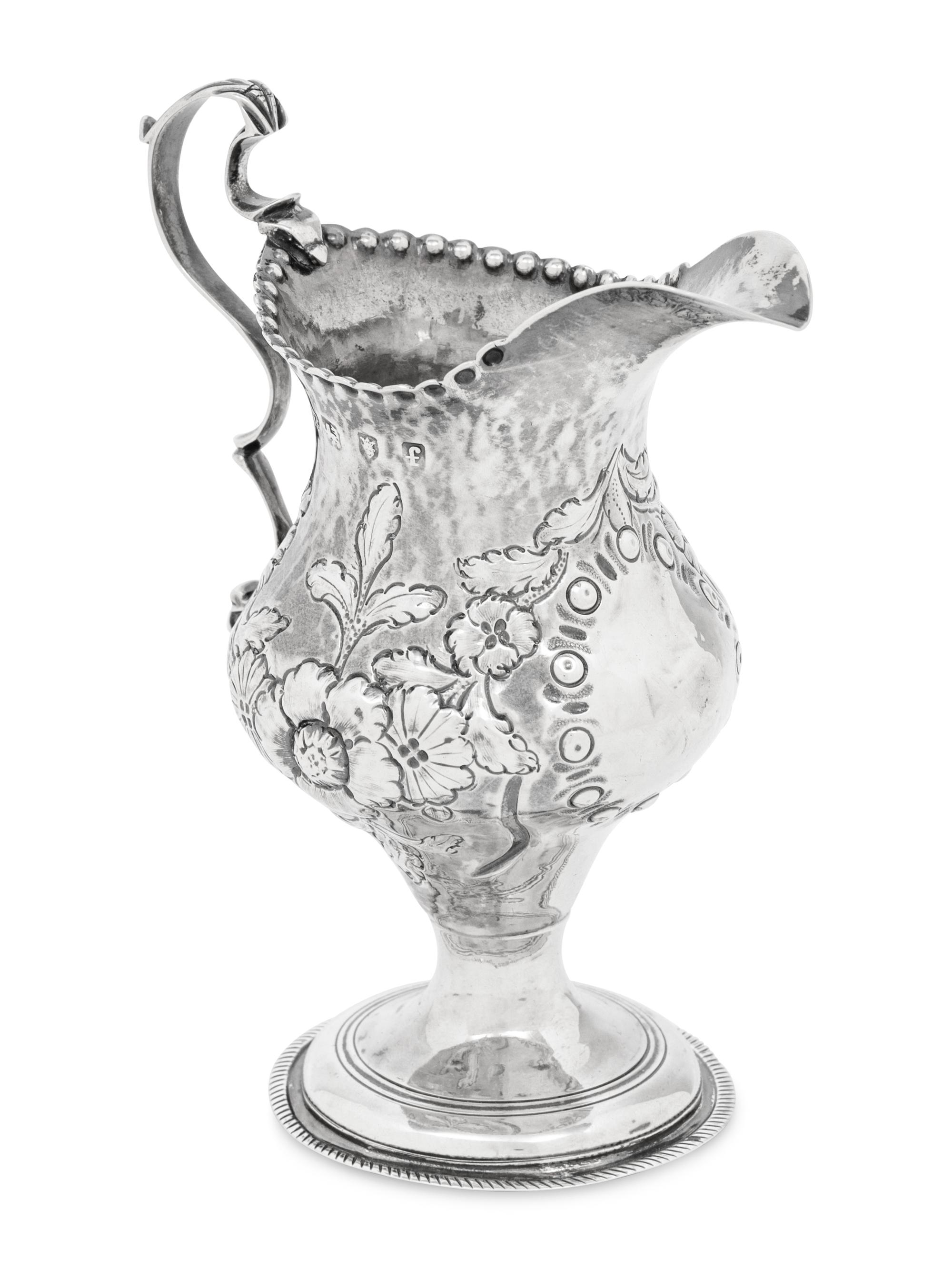 A Hester Bateman George III Silver Creamer