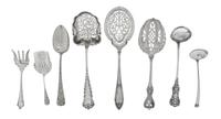 An Assorted Group of Silver Serving Pieces